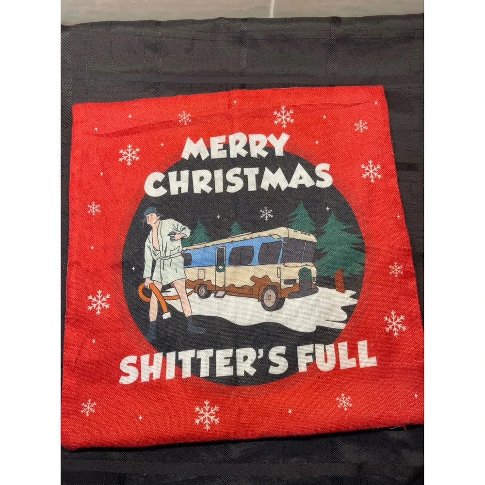 Christmas‎ Vacation Pillow Shitter's Full Decorative Throw Pillow 16